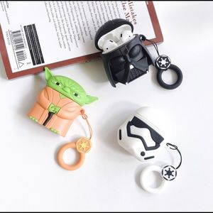 3D cartoon Star Wars AirPods case for AirPods 1/2